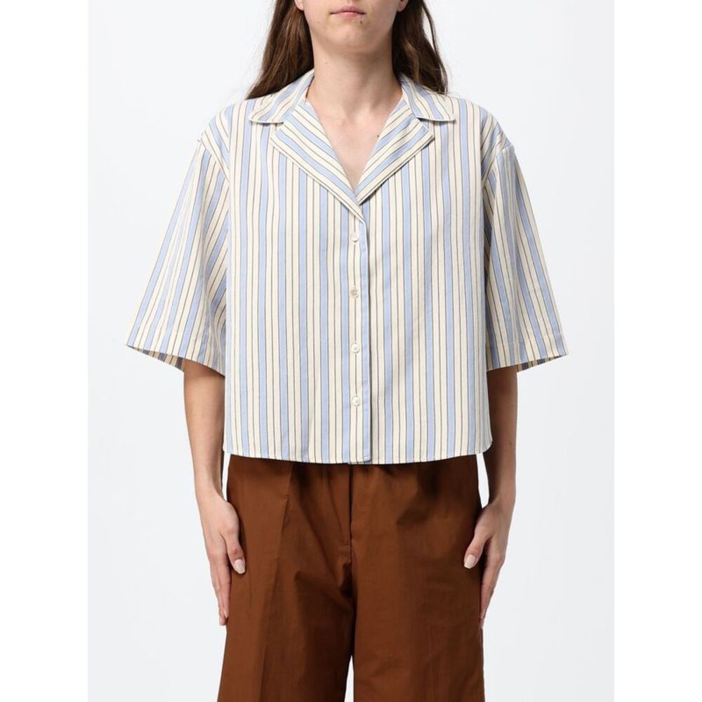 Forte Forte Shirt Woman Gnawed Blue